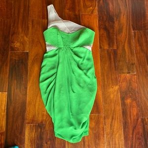 BCBG green dress